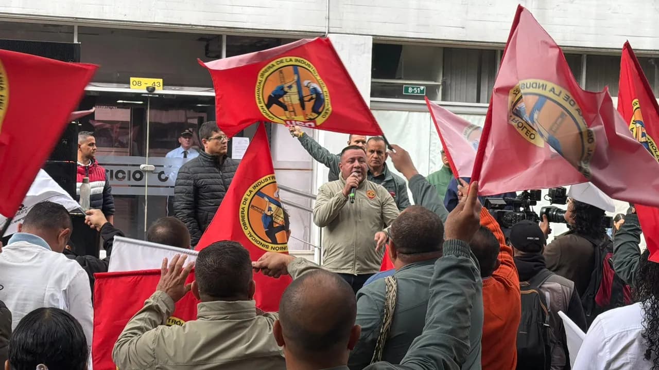 La USO convocó un paro de 24 horas en Ecopetrol por falta de avances en la negociación colectiva. Créditos: X - @usofrenteobrero La USO convocó un paro de 24 horas en Ecopetrol por falta de avances en la negociación colectiva. Créditos: X - @usofrenteobrero