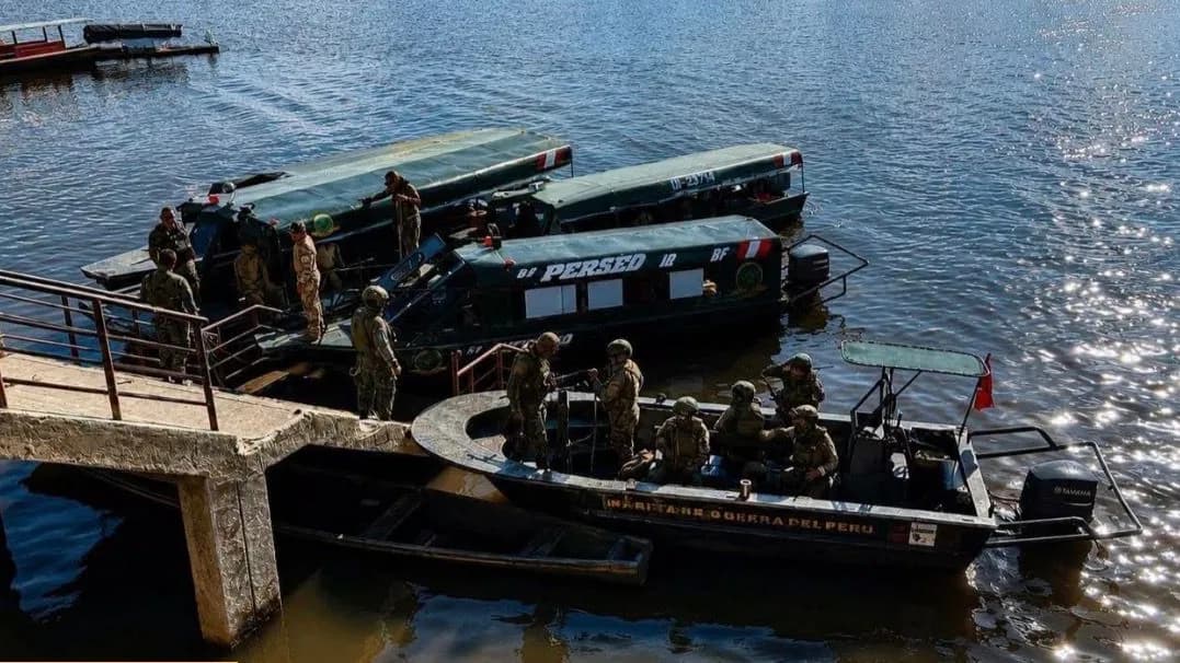 Incautan nueve toneladas de marihuana en una operación binacional en la frontera de Colombia con Perú Incautan nueve toneladas de marihuana en una operación binacional en la frontera de Colombia con Perú