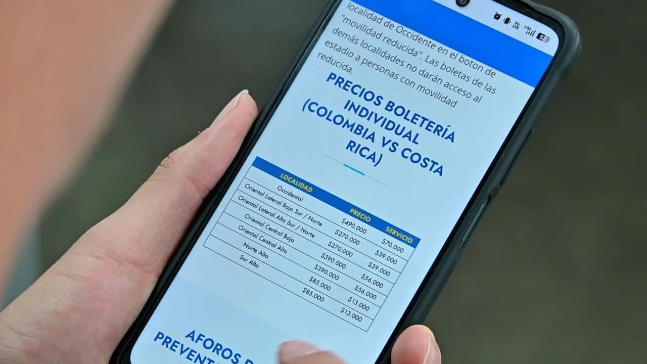 Ojo con las falsas boletas para el partido de despedida de la Selección Colombia: así operan los estafadores Ojo con las falsas boletas para el partido de despedida de la Selección Colombia: así operan los estafadores
