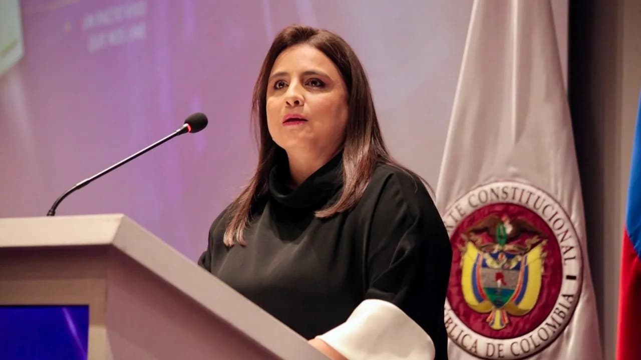Paola Meneses, presidenta de la Corte Constitucional. Foto: Corte Constitucional. Paola Meneses, presidenta de la Corte Constitucional. Foto: Corte Constitucional.