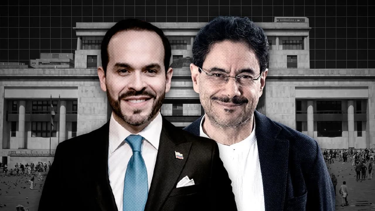 Abelardo de La Espriella e Iván Cepeda. Fotoilustración: Kim Vega-CAMBIO Abelardo de La Espriella e Iván Cepeda. Fotoilustración: Kim Vega-CAMBIO