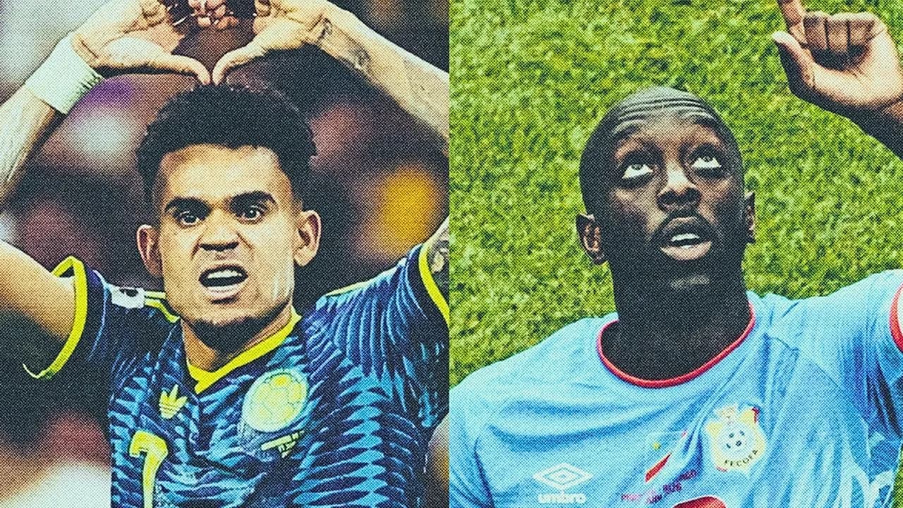 Díaz y Wissa, figuras del Colombia vs. Congo. Díaz y Wissa, figuras del Colombia vs. Congo.