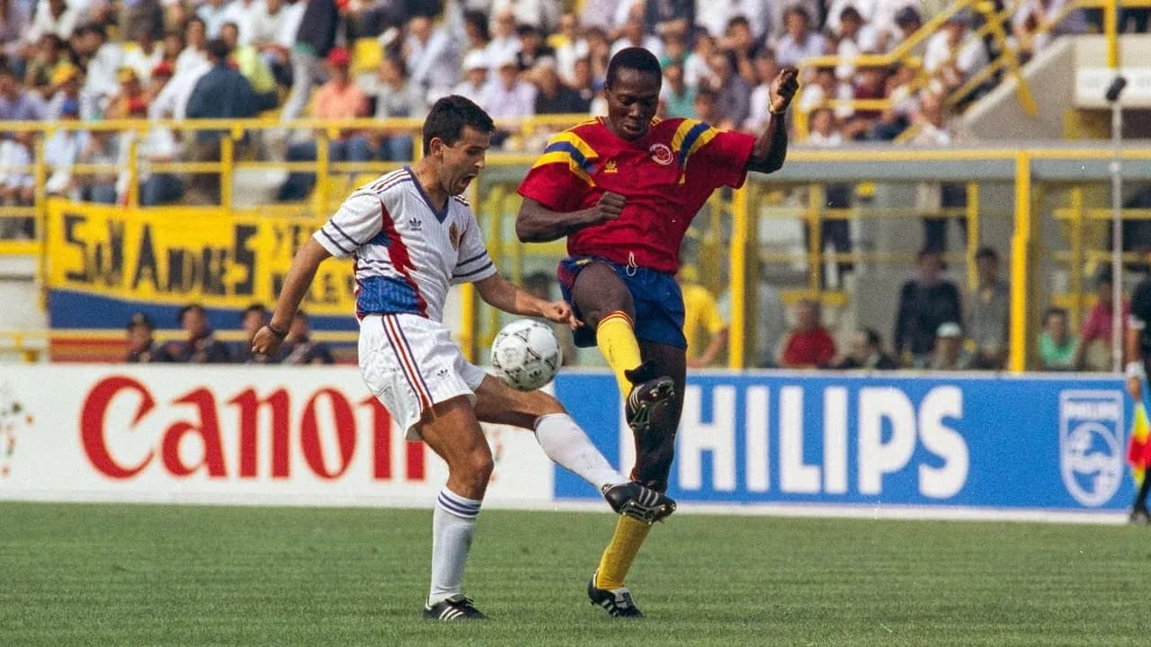 Colombia vs Yugoslavia Italia 90 Colombia vs Yugoslavia Italia 90