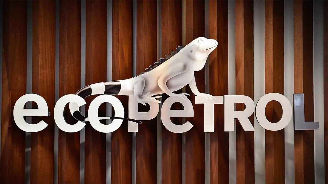Ecopetrol logo café Ecopetrol logo café