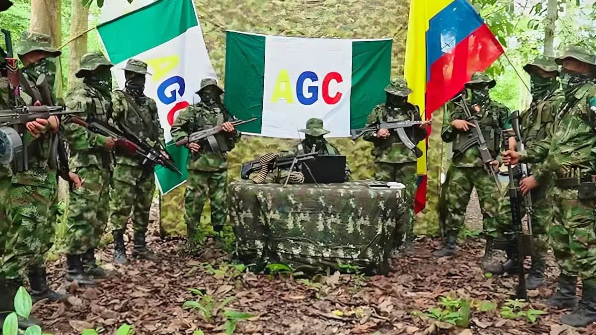 El informe de la Fundación Ideas para la Paz dice que “el Clan del golfo tiene 9.840 miembros. Cerca de 3.400 en armas y 6.512 en redes de apoyo”. Y, asegura: “representa la mayor amenaza para la seguridad del país”. Foto: FIP. El informe de la Fundación Ideas para la Paz dice que “el Clan del golfo tiene 9.840 miembros. Cerca de 3.400 en armas y 6.512 en redes de apoyo”. Y, asegura: “representa la mayor amenaza para la seguridad del país”. Foto: FIP.