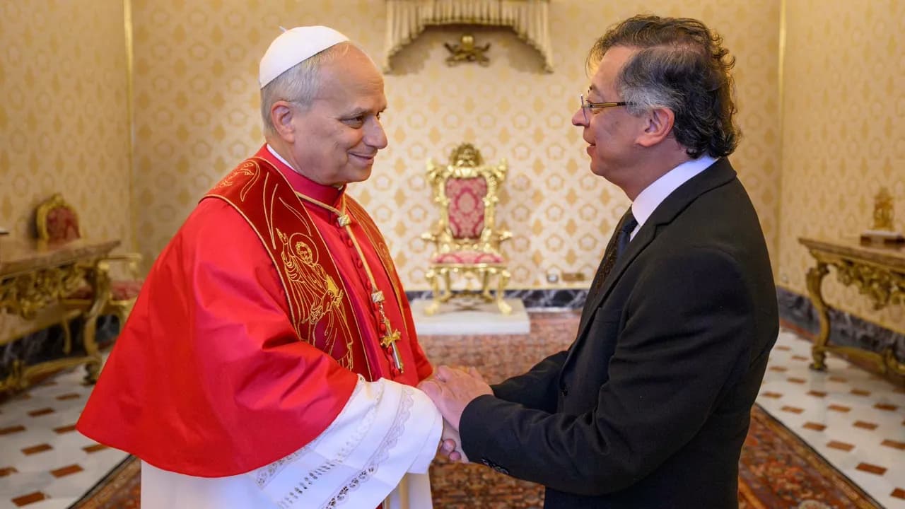 El presidente Gustavo Petro se reunió con el papa León XIV: ¿de qué hablaron? El presidente Gustavo Petro se reunió con el papa León XIV: ¿de qué hablaron?