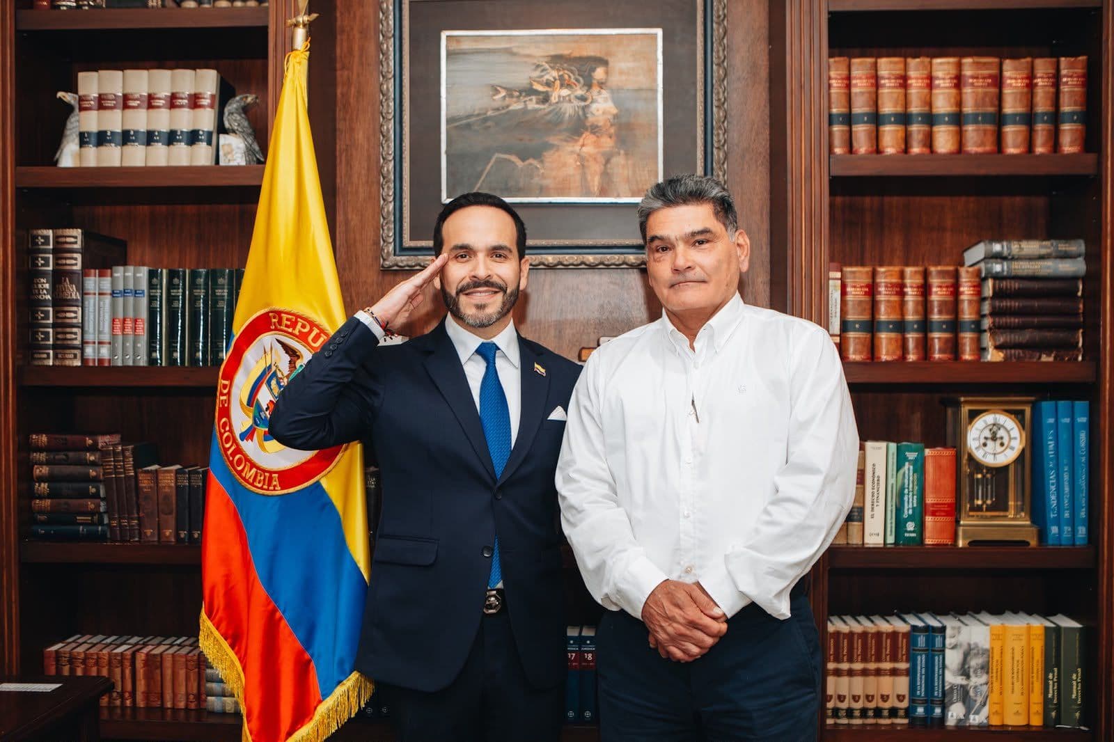 Abelardo de La Espriella y el procurador Gregorio Eljach hablaron sobre la autonomía de los órganos de control Abelardo de La Espriella y el procurador Gregorio Eljach hablaron sobre la autonomía de los órganos de control
