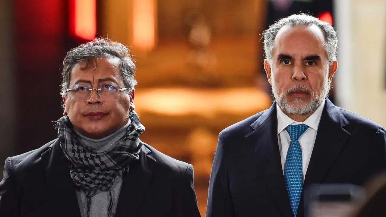 Gustavo Petro y Armando Benedetti Gustavo Petro y Armando Benedetti