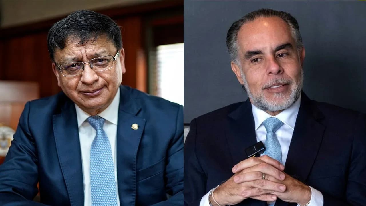 Jorge Enrique Ibáñez y Armando Benedetti. Jorge Enrique Ibáñez y Armando Benedetti.