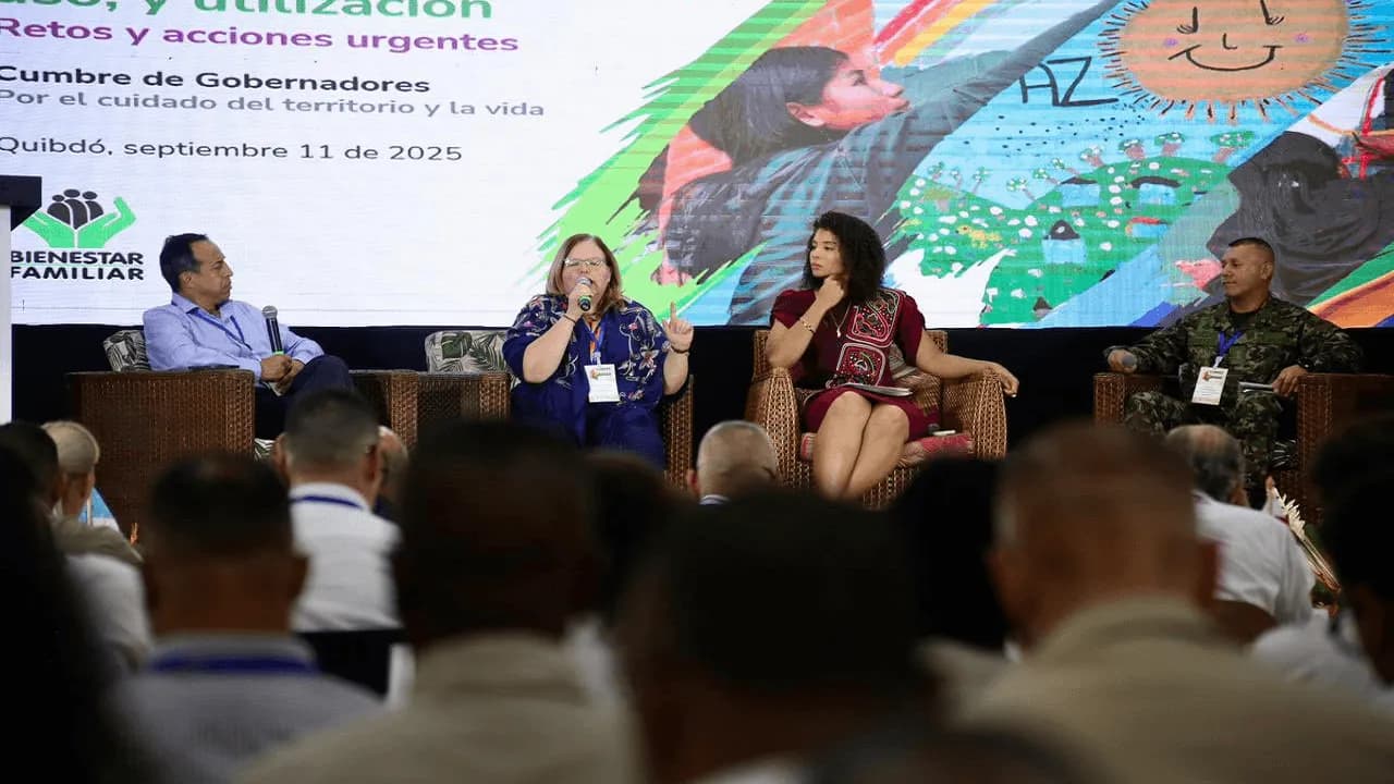 Imagen de unos conversatorios de la Cumbre de gobernadores realizada en el Chocó. Imagen de unos conversatorios de la Cumbre de gobernadores realizada en el Chocó.