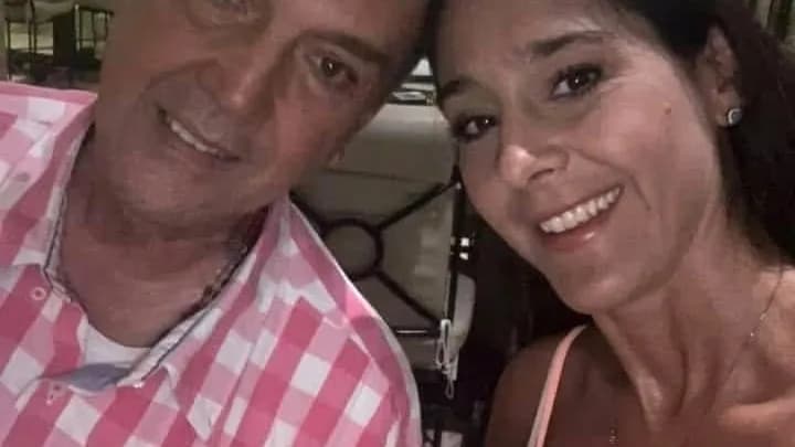 Jorge Hernando Uribe Bejarano, asesinado, y su hija Alejandra. Jorge Hernando Uribe Bejarano, asesinado, y su hija Alejandra.