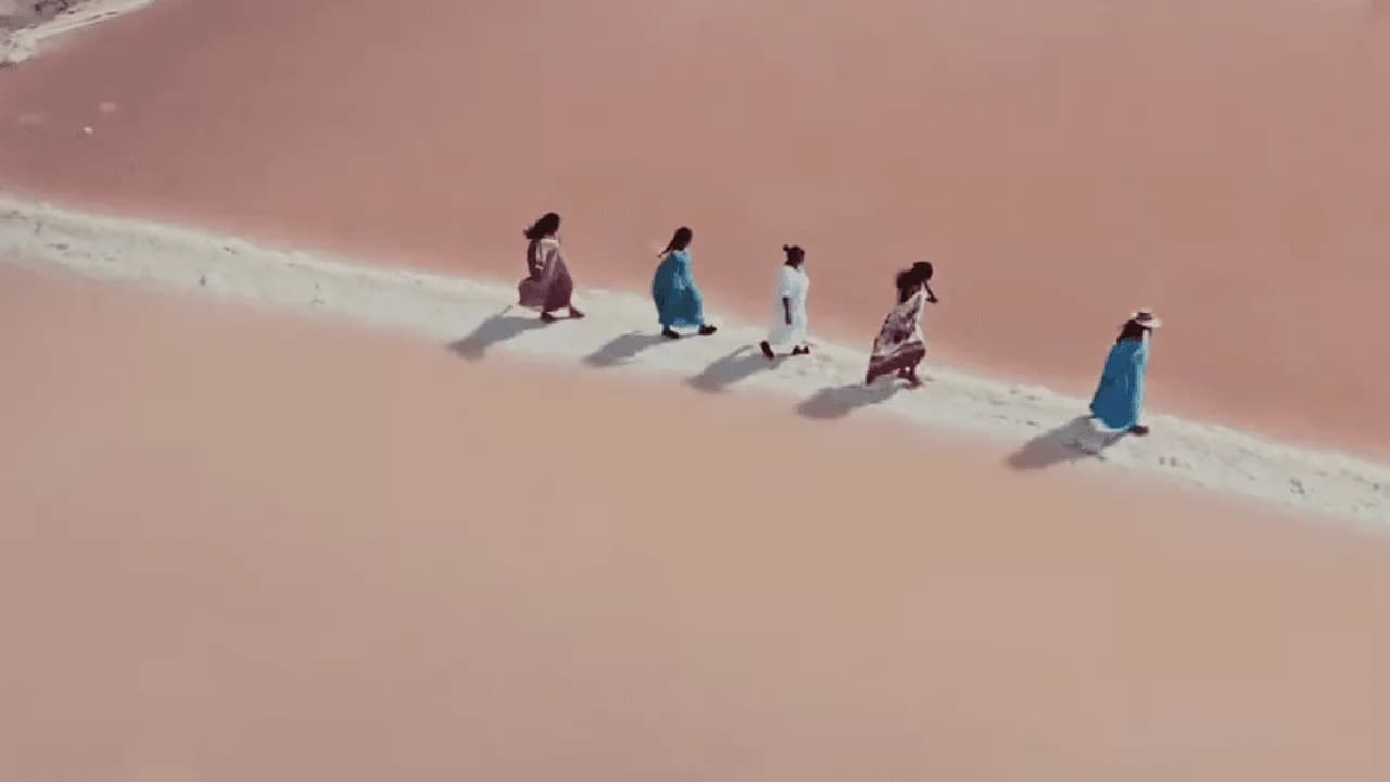 Una de las bellas imágenes del video de La Guajira. Cortesía. Una de las bellas imágenes del video de La Guajira. Cortesía.