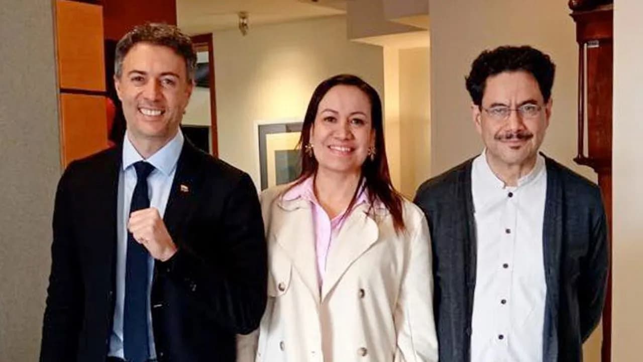 Daniel Quintero, Carolina Corcho, Iván Cepeda. Daniel Quintero, Carolina Corcho, Iván Cepeda.