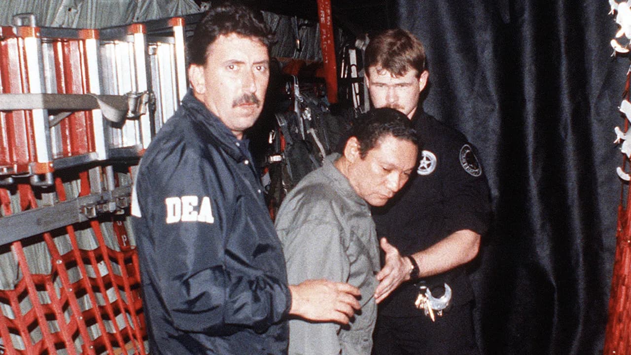 Captura de Manuel Antonio Noriega Captura de Manuel Antonio Noriega