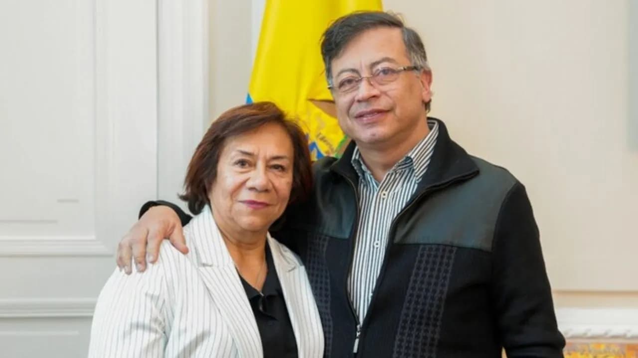 La canciller Rosa Villavicencio y el presidente Gustavo Petro. La canciller Rosa Villavicencio y el presidente Gustavo Petro.