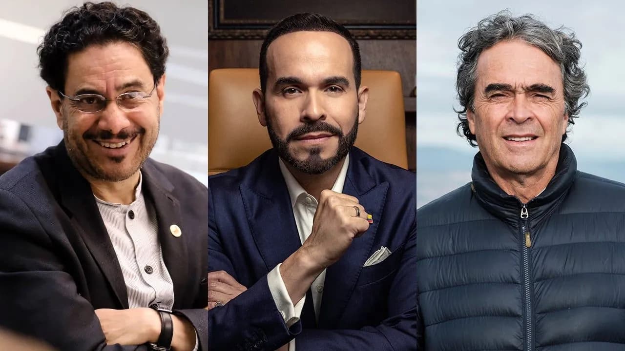 Iván Cepeda, Abelardo de la Espriella, Sergio Fajardo. Fotos: Nelson Cárdenas - Campaña Iván Cepeda / Colprensa / Redes Iván Cepeda, Abelardo de la Espriella, Sergio Fajardo. Fotos: Nelson Cárdenas - Campaña Iván Cepeda / Colprensa / Redes
