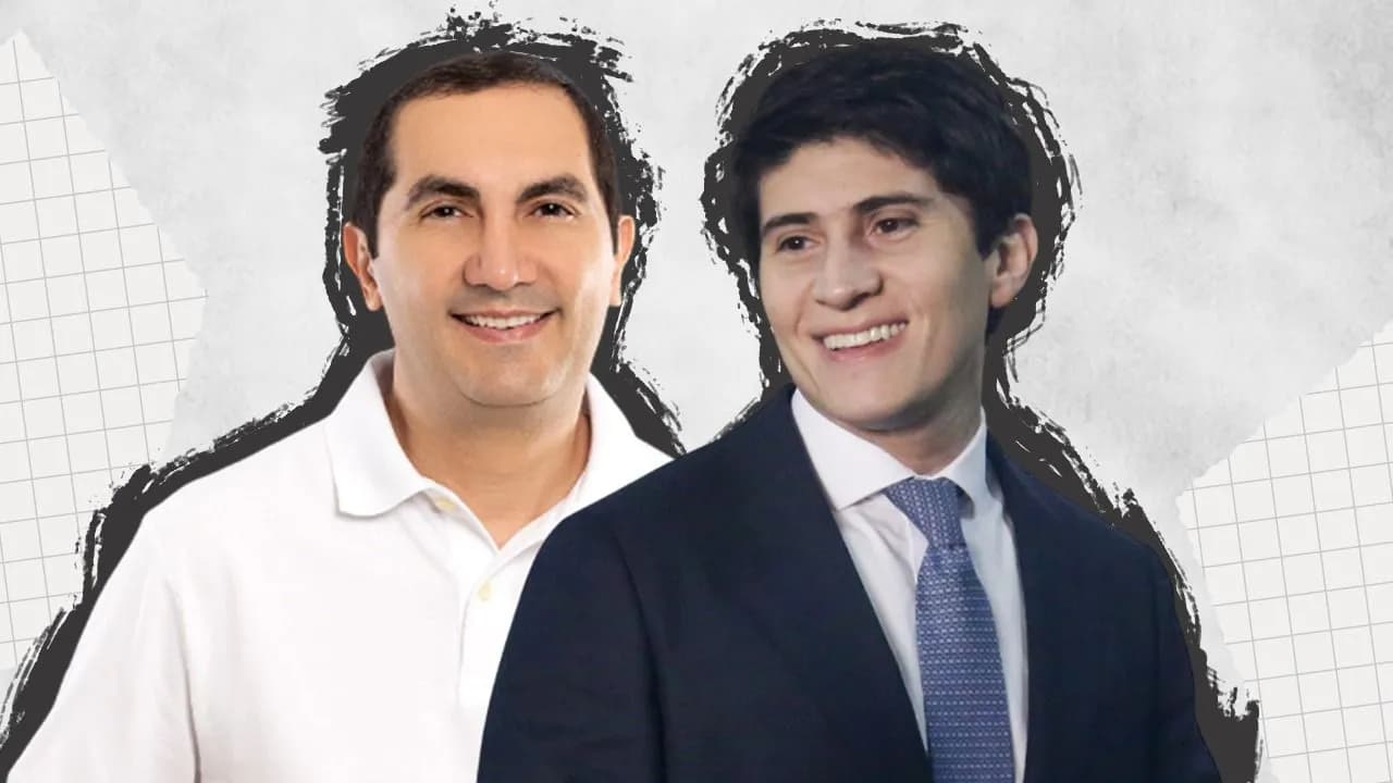 David Barguil y Wadith Manzur. David Barguil y Wadith Manzur.