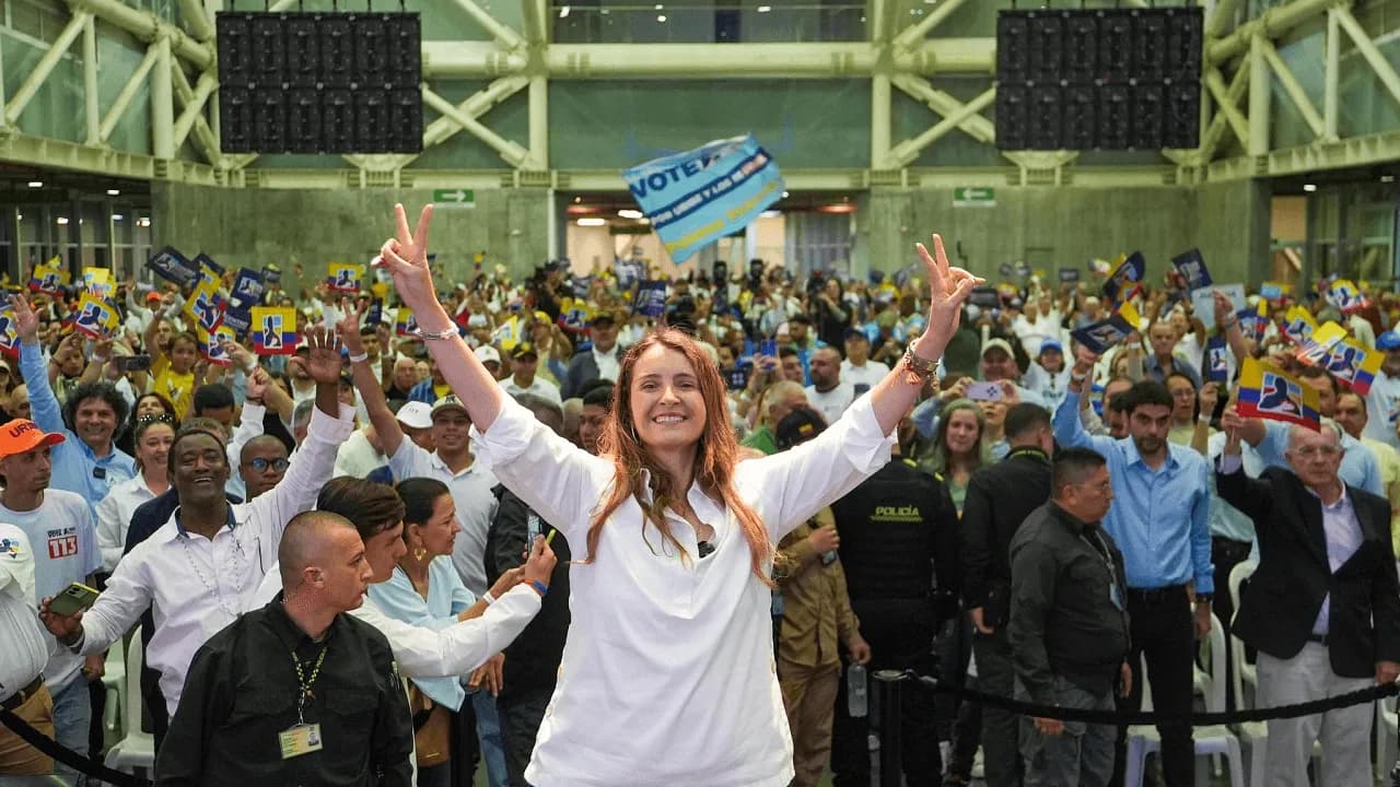 Paloma Valencia, ganadora de la consulta de centro derecha. Paloma Valencia, ganadora de la consulta de centro derecha.