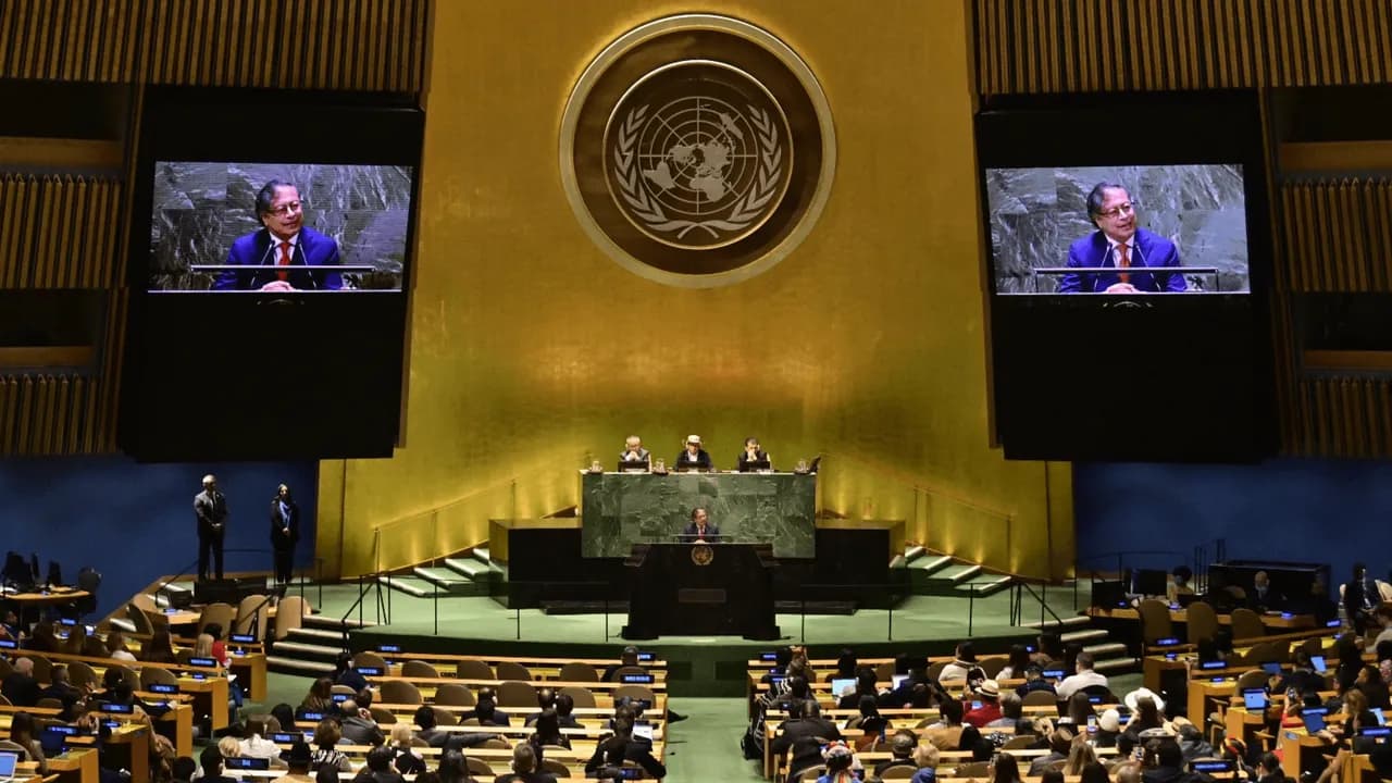 Petro en la ONU Colprensa Petro en la ONU Colprensa