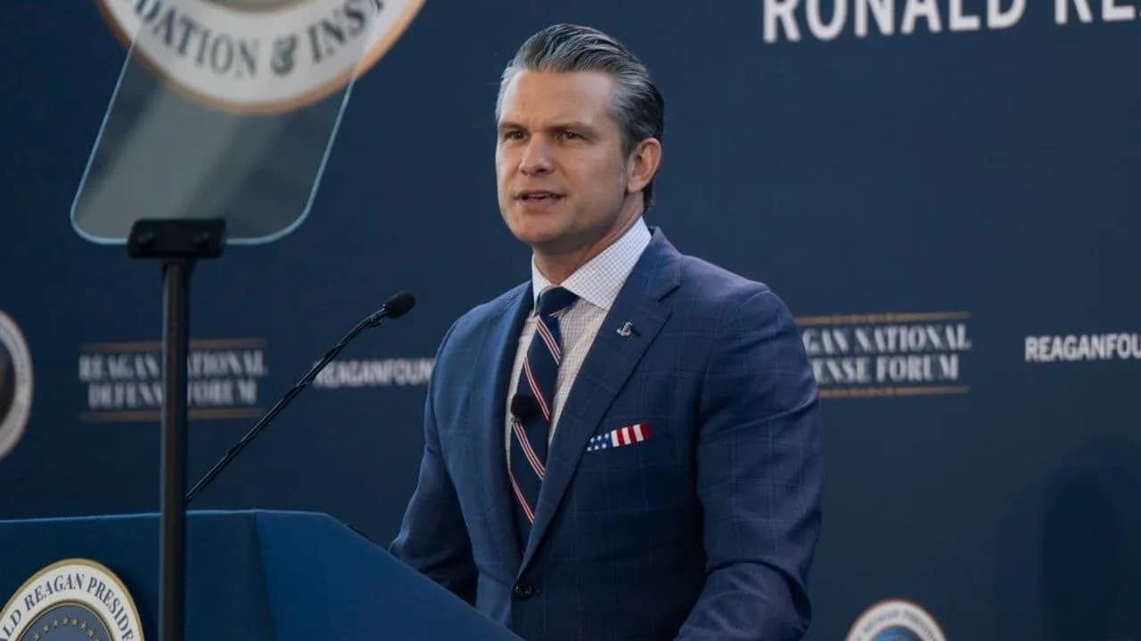 Pete Hegseth. Créditos: @SecWar Pete Hegseth. Créditos: @SecWar