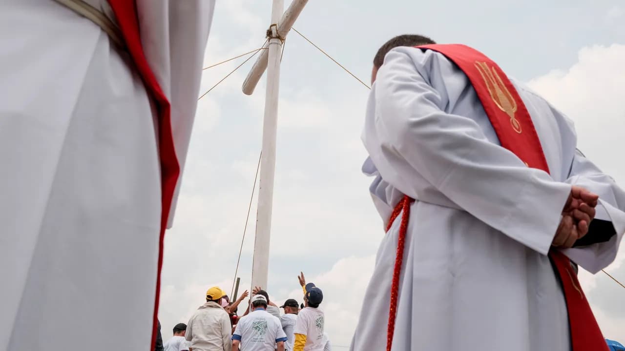 Celebraciones y procesiones de Semana Santa se realizan en distintas ciudades y municipios de Colombia Celebraciones y procesiones de Semana Santa se realizan en distintas ciudades y municipios de Colombia
