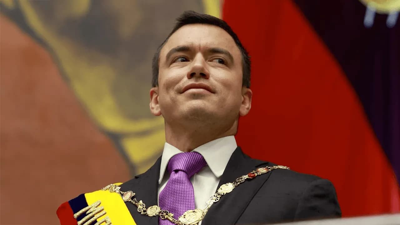 Daniel Noboa presidente Ecuatorianoo Daniel Noboa presidente Ecuatorianoo