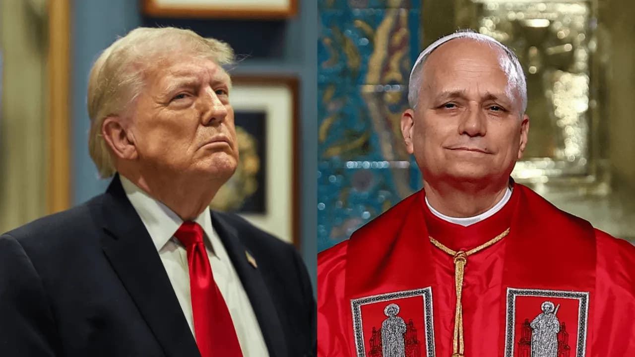 Trump y el papa León XIV chocan por guerra en Irán y política migratoria Trump y el papa León XIV chocan por guerra en Irán y política migratoria