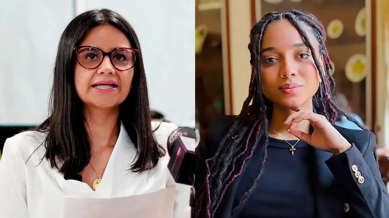 La directora del Fondo Adaptación Angie Rodríguez y Juliana Guerrero. Fotos: Andrea Puentes - Presidencia de la República / IG JGuerrero La directora del Fondo Adaptación Angie Rodríguez y Juliana Guerrero. Fotos: Andrea Puentes - Presidencia de la República / IG JGuerrero