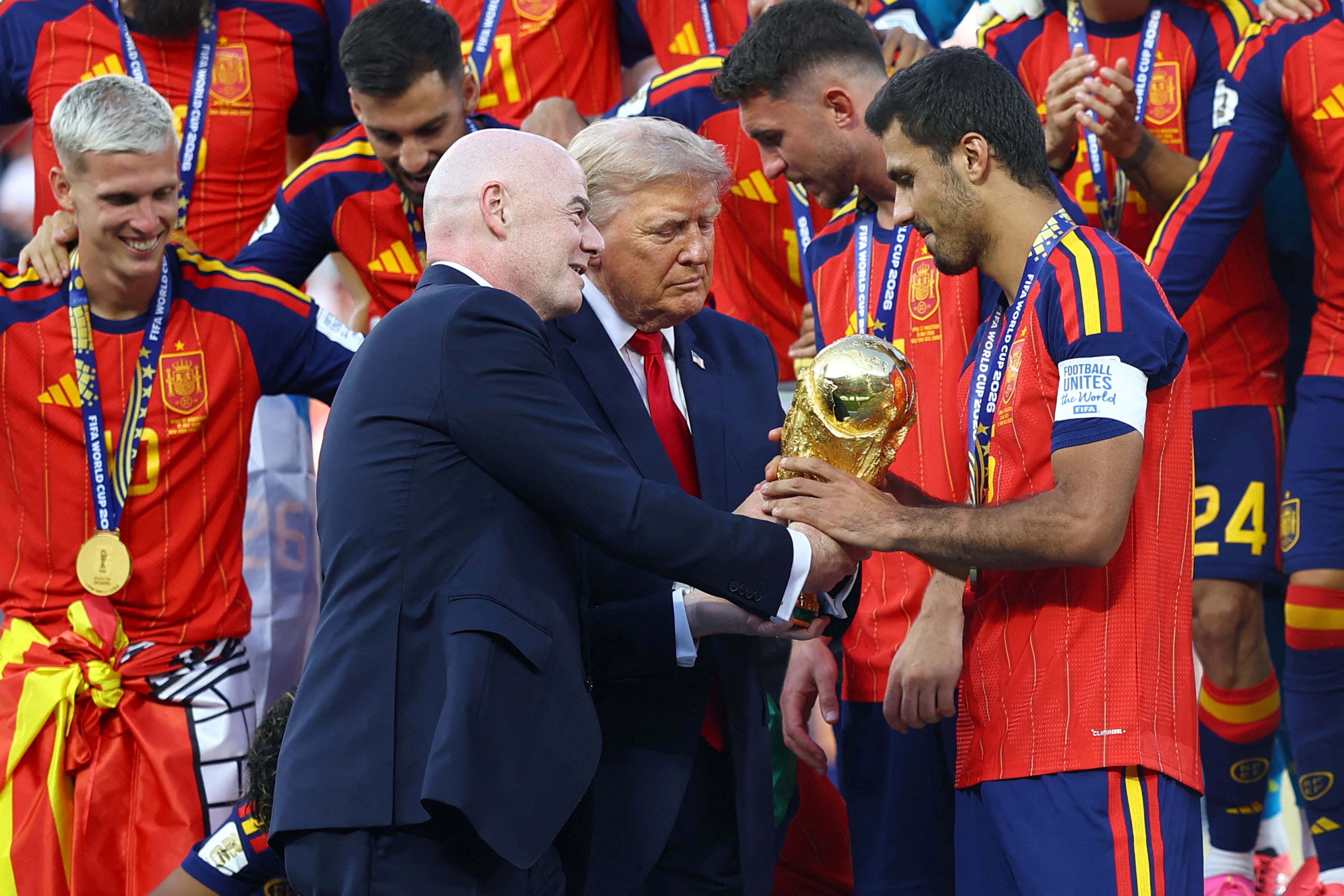 Trump Infantino Mundial