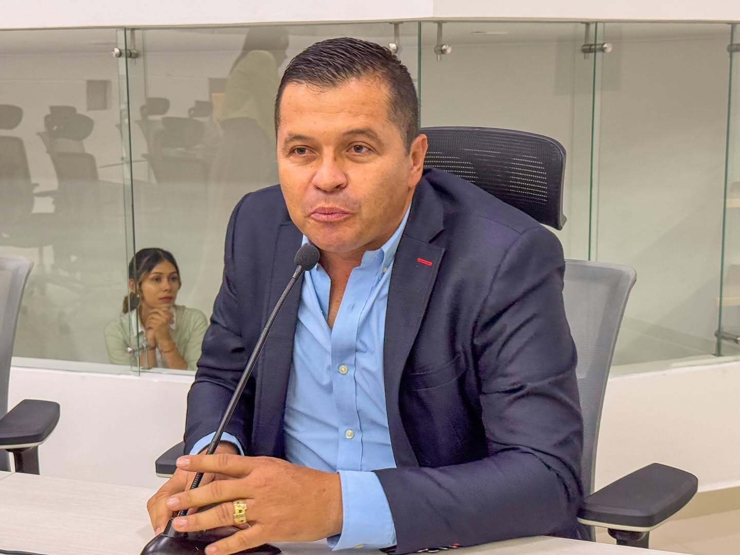 Orlando Niño. Crédito: Asamblea departamental de Santander.