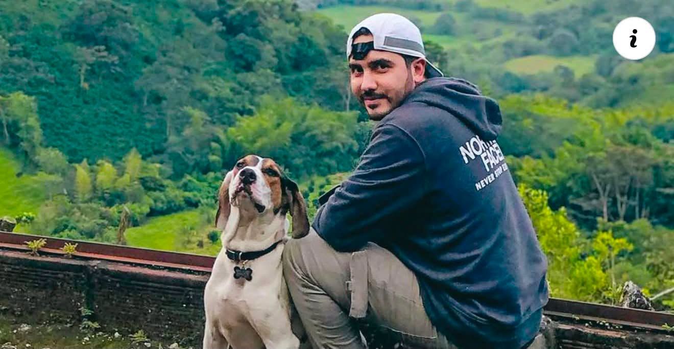 Andrés Felipe Peláez tenía 26 años la última vez que lo vieron con vida en San Andrés de Cuerquía, Antioquia. Foto: Redes sociales.