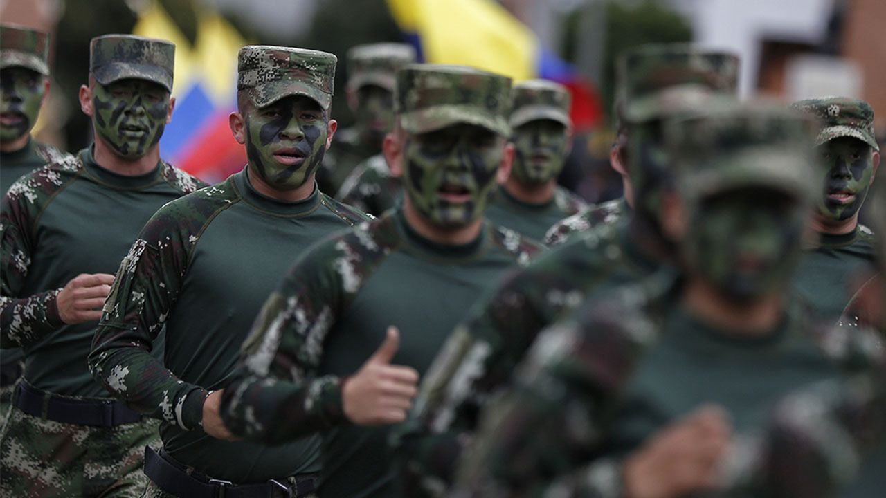 Once mil militares de las diferentes fuerzas hacen parte del esquema especial para la posesión presidencial. Crédito: Ejército Nacional.