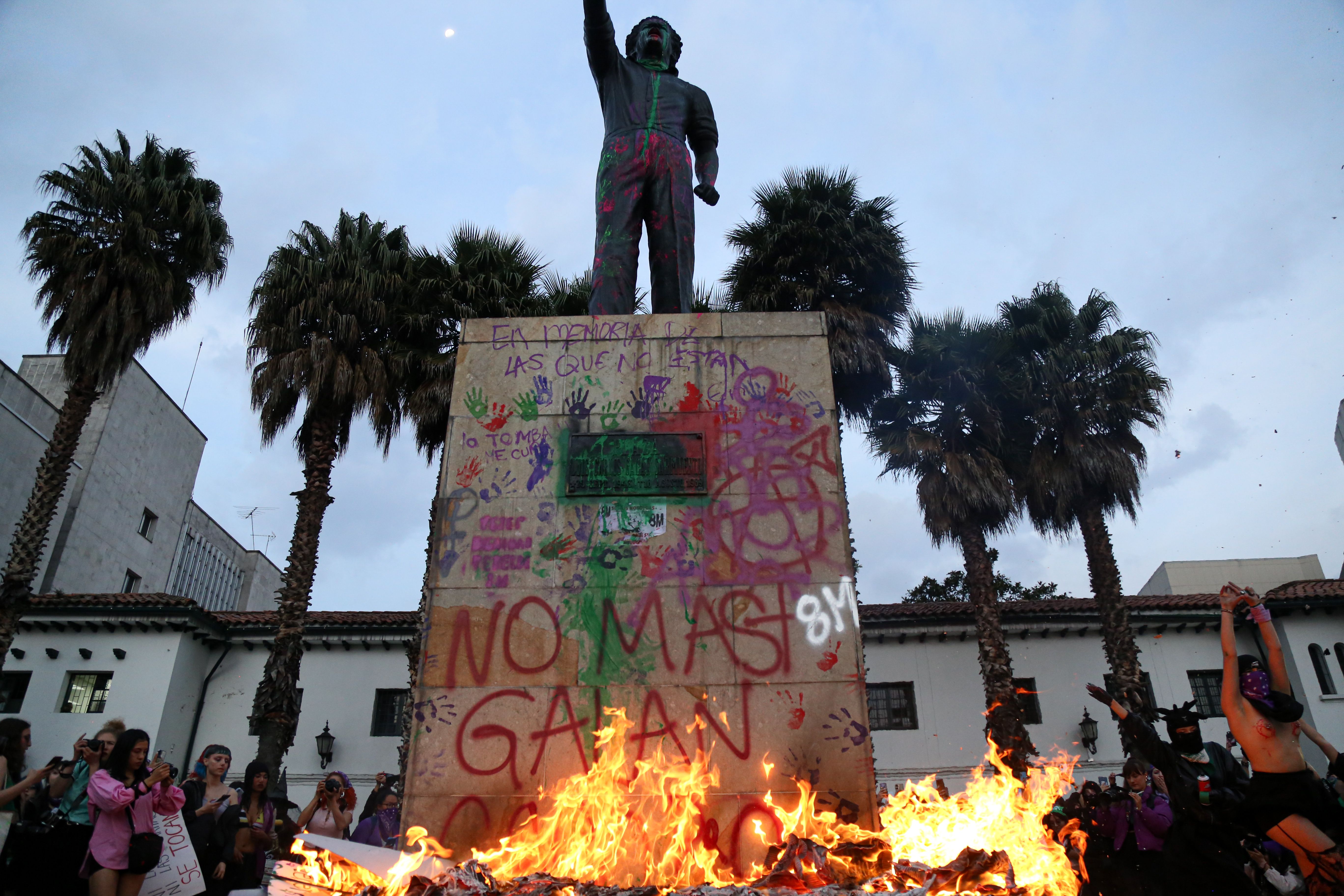 Colectivos de mujeres pidieron consolidar un Sistema Nacional de Cuidado con responsabilidad compartida entre el Estado y las familias. Créditos: Colprensa