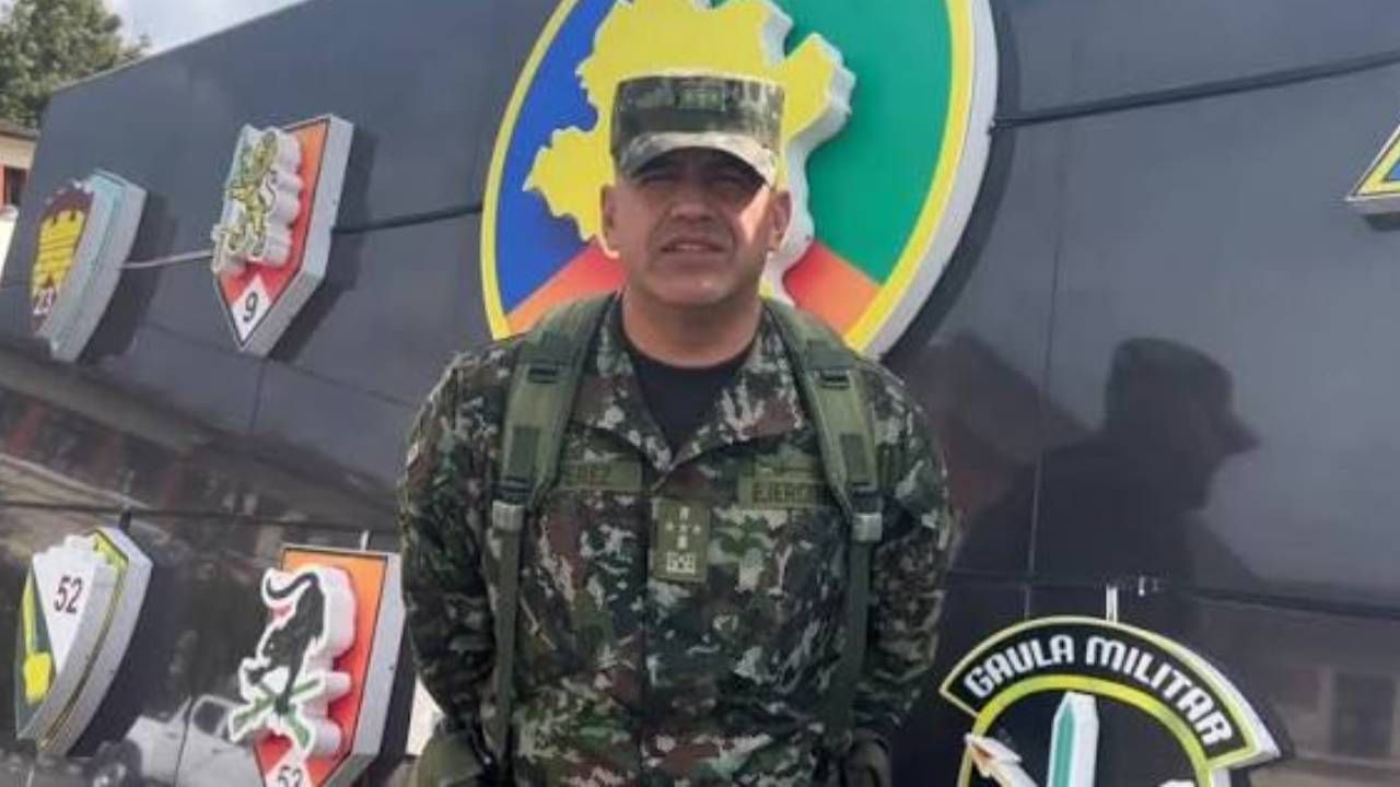 El oficial fue trasladado desde Tumaco hacia Bogotá antes de que se hiciera efectiva su captura. Foto: redes sociales.