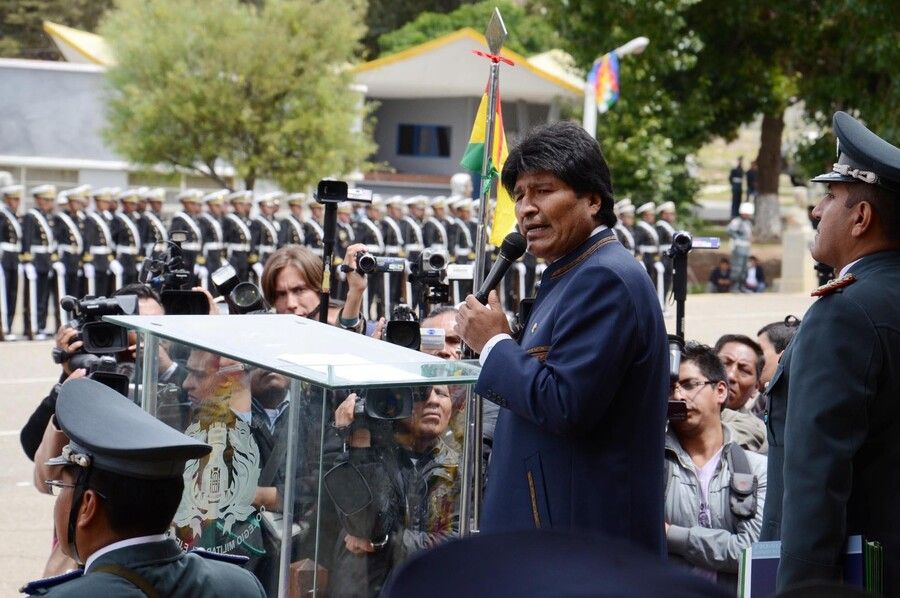 Evo Morales, sindicalista y expresidente de Bolivia. Crédito: Colprensa