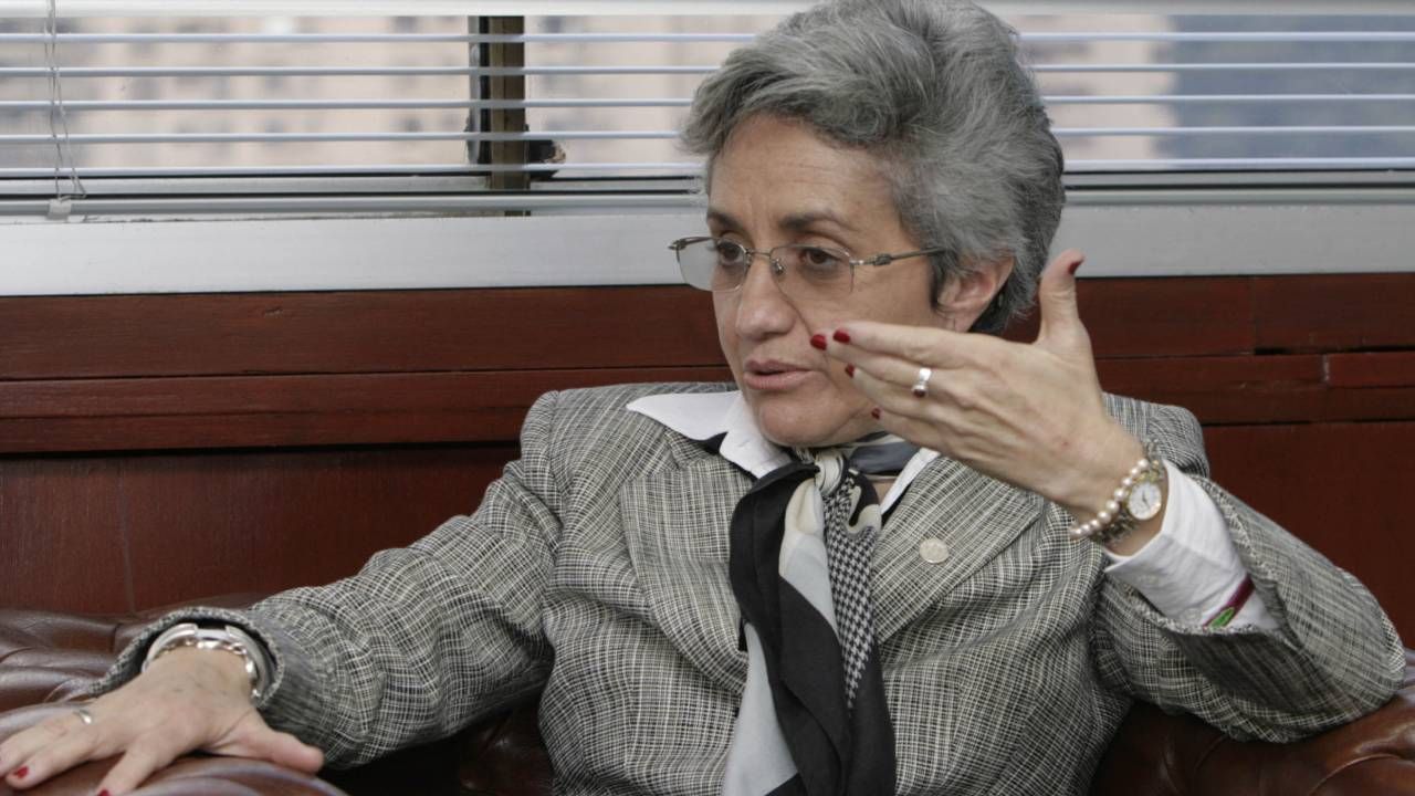 Ilva Myriam Hoyos, abogada del Colegio Mayor de Nuestra Señora del Rosario y doctora en Derecho de la Universidad de Navarra, es la nueva ministra de Educación designada por Abelardo de la Espriella. Foto: Colprensa.