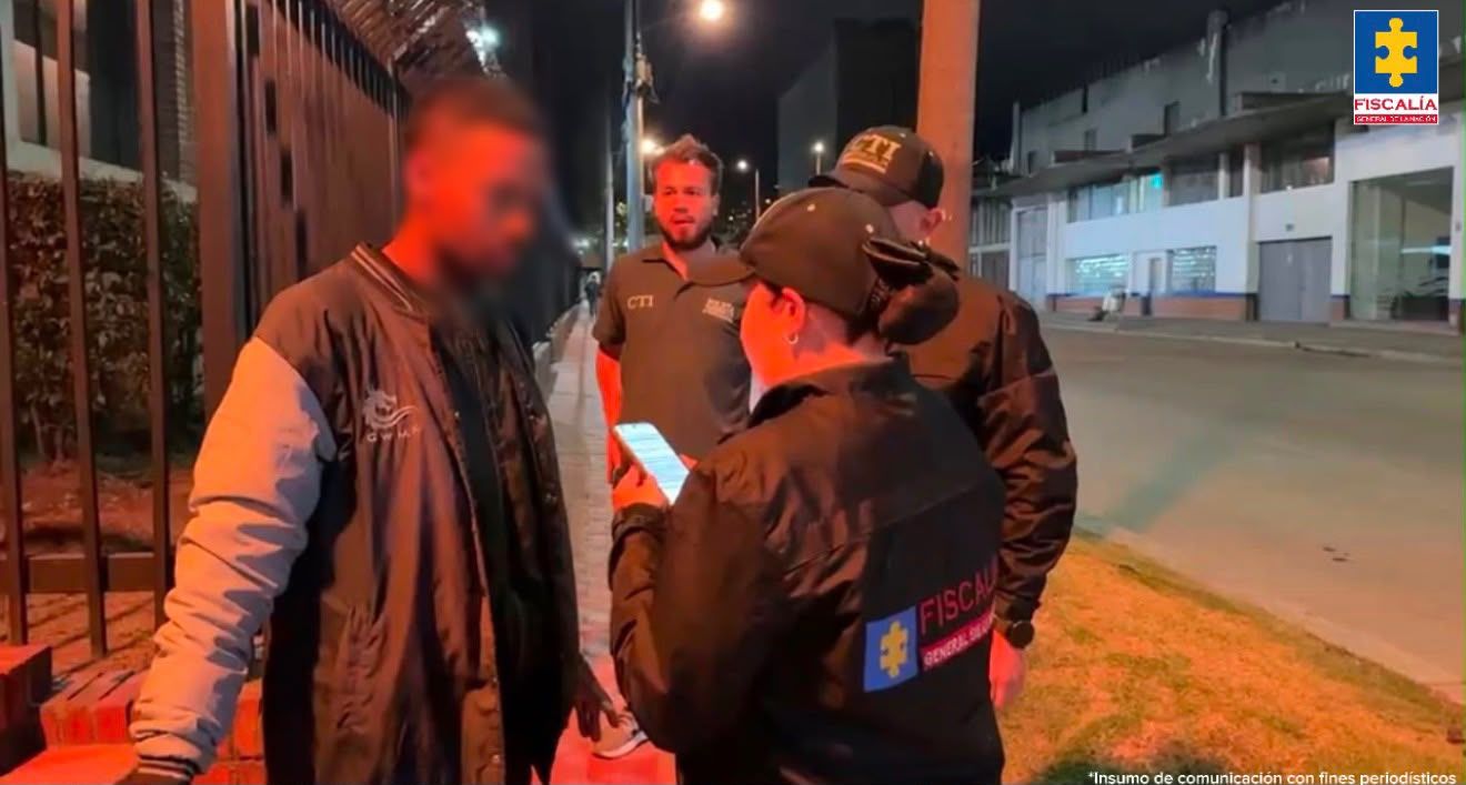 José Rojas Larez, presunto responsable del asesinato de la menor de 9 años encontrada en alcantarilla de Bogotá. Crédito: Fiscalía