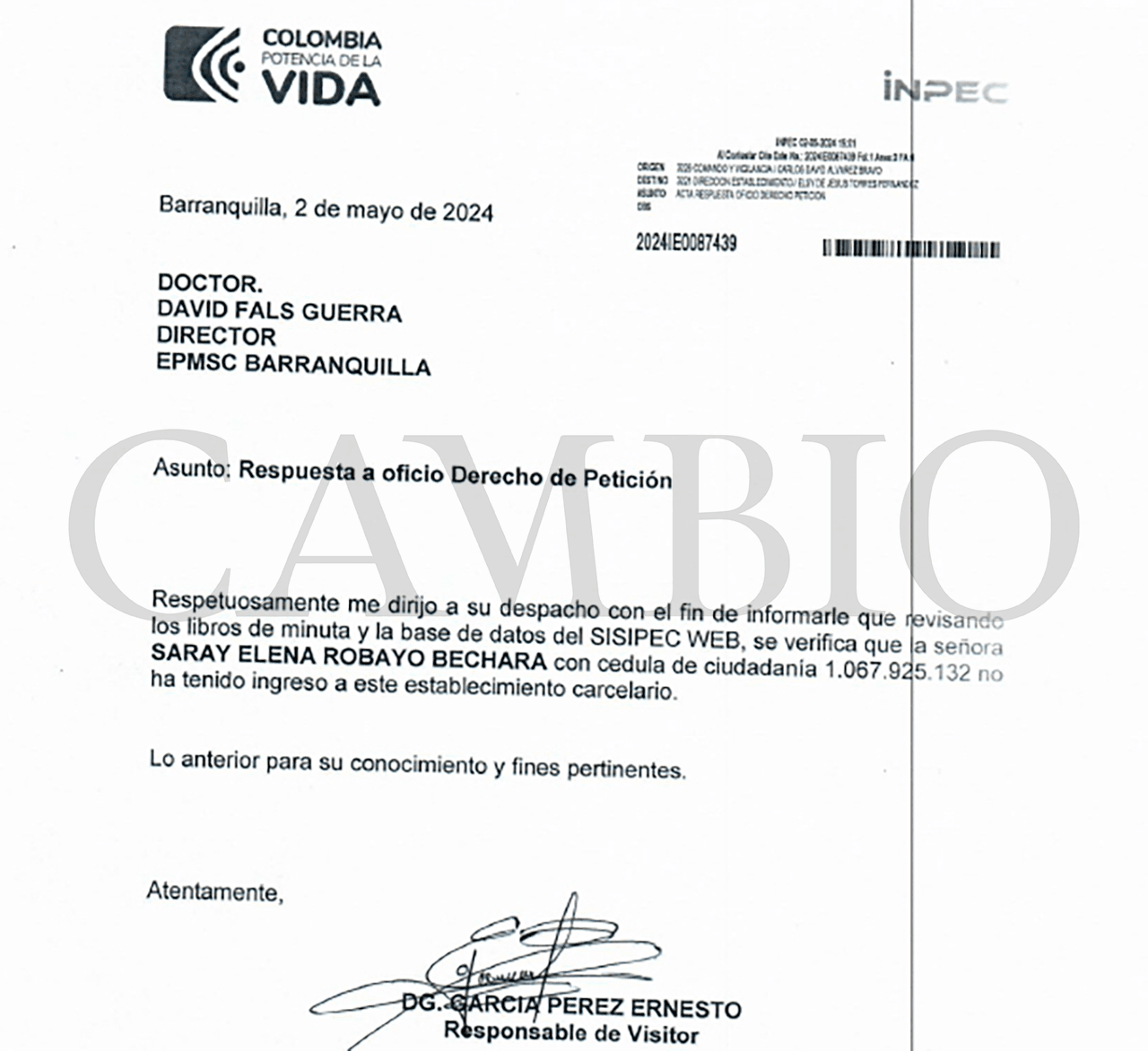 certificacióncárcel