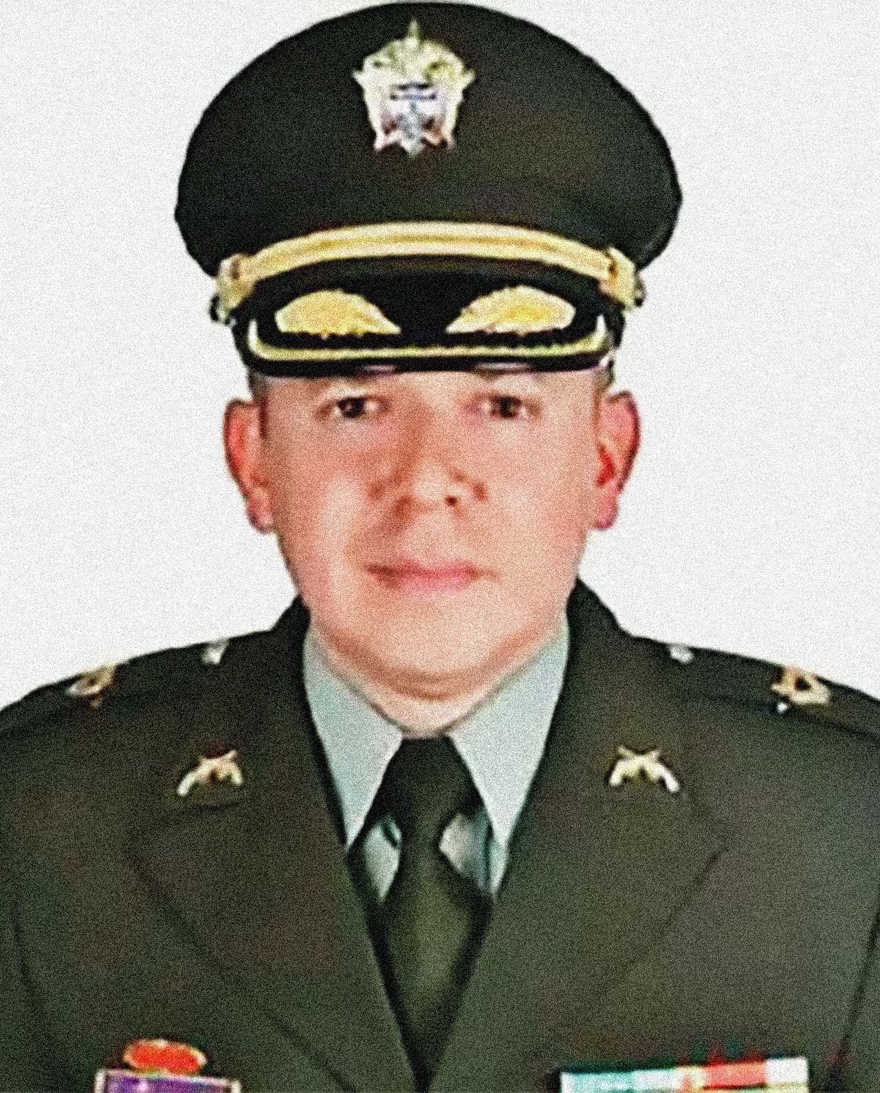 El mayor Peter Steven Nocua