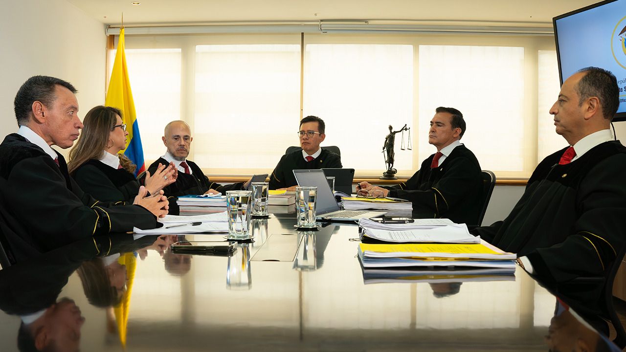 Sala de Instrucción de la Corte Suprema. Foto: Corte Suprema.