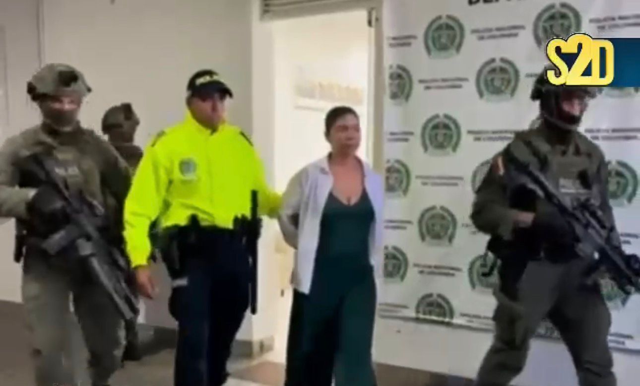 alias La Patrona, hermana del máximo cabecilla del Clan del Golfo. Credito: Policá