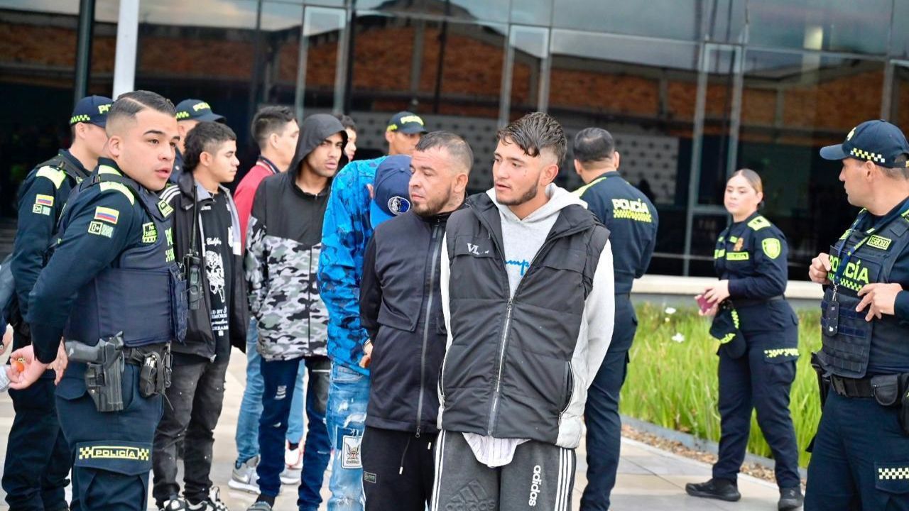 Capturados homicidas Bogotá