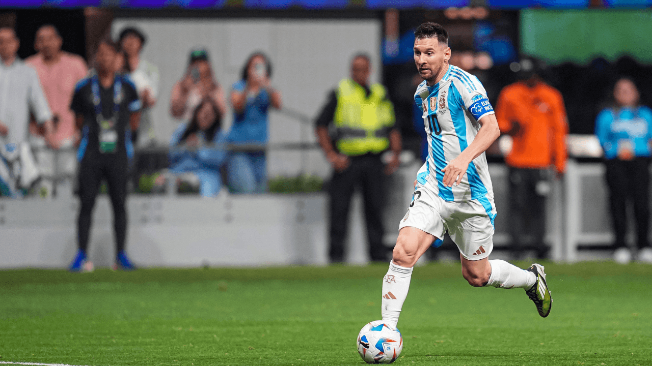 Messi en la selección