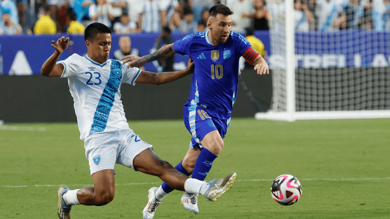 Messi con Argentina