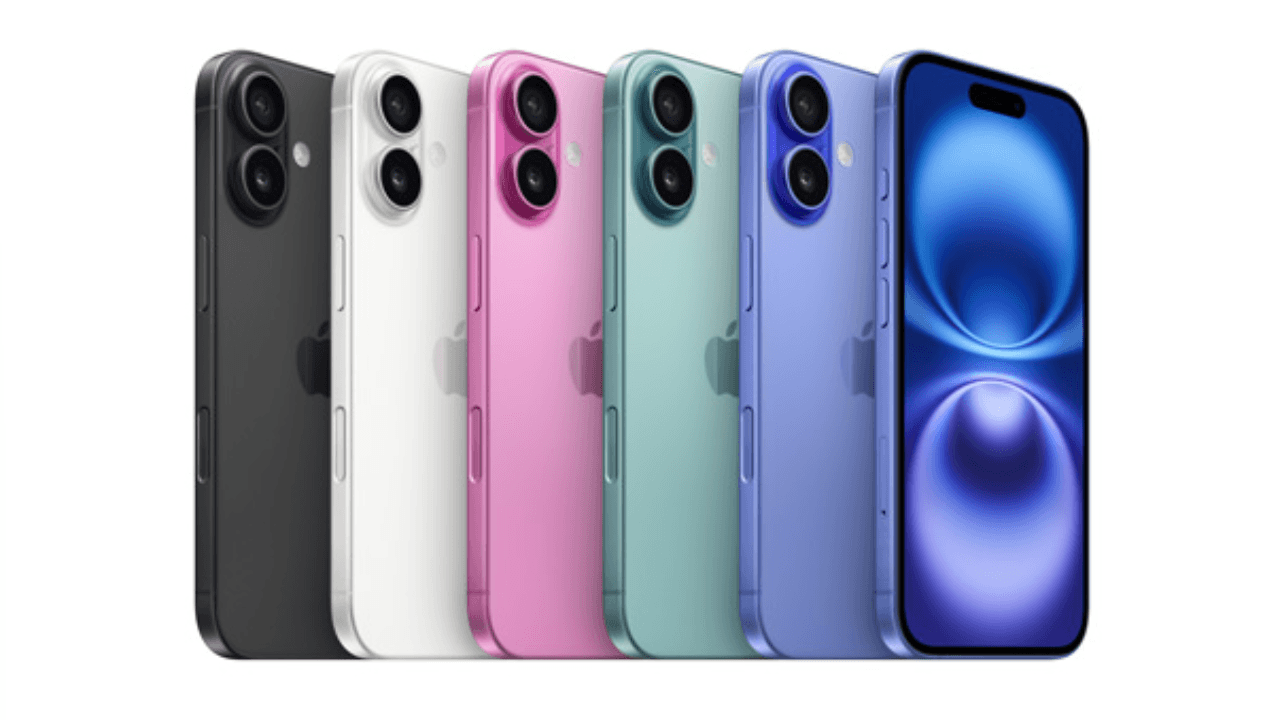 Colores iphone 16