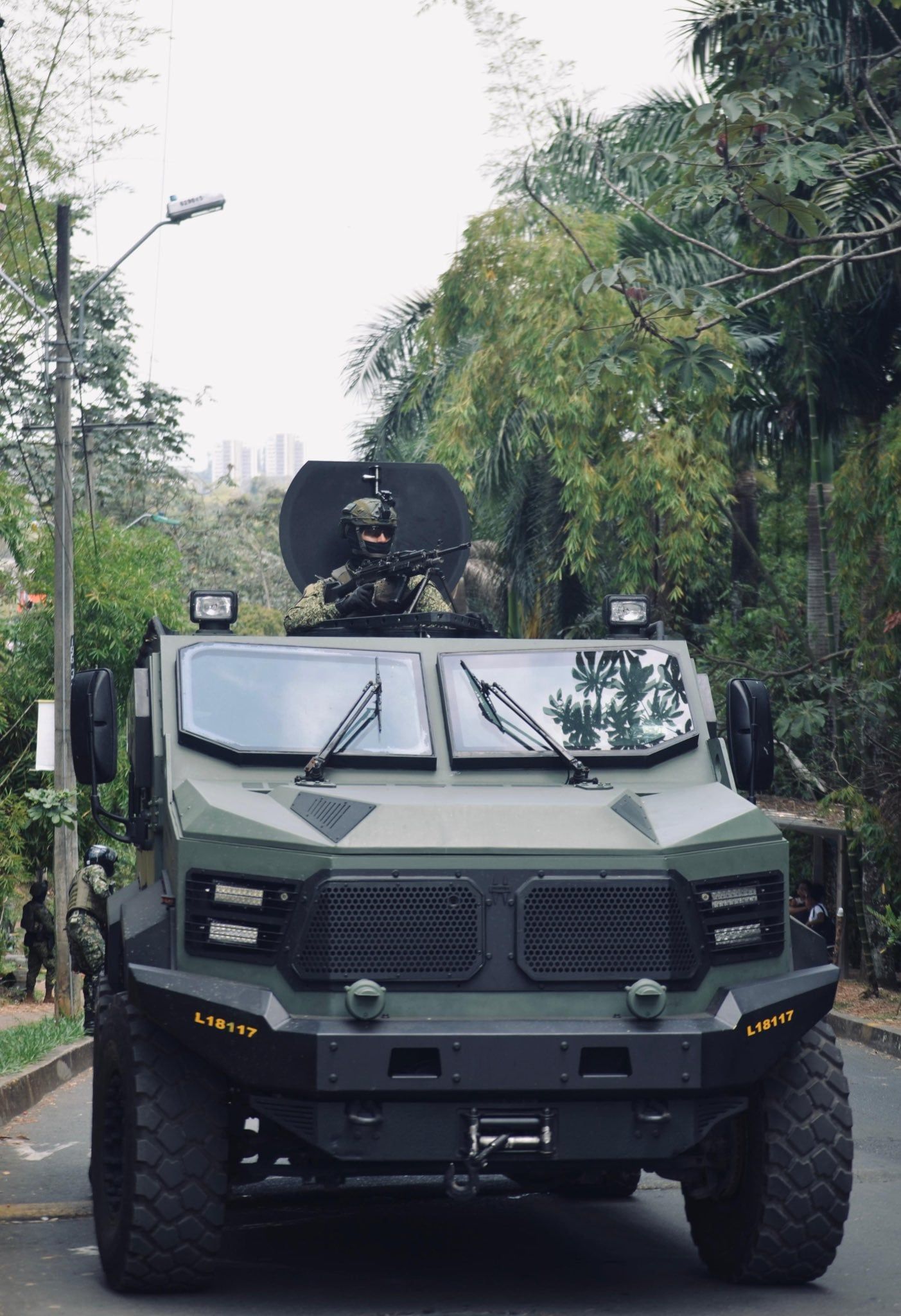 Vehículos fuerzas militares