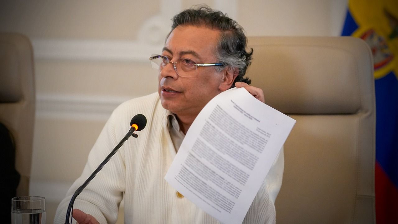 Gustavo Petro, presidente de Colombia.