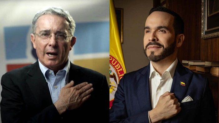 Abelardo de la Espriella y Álvaro Uribe