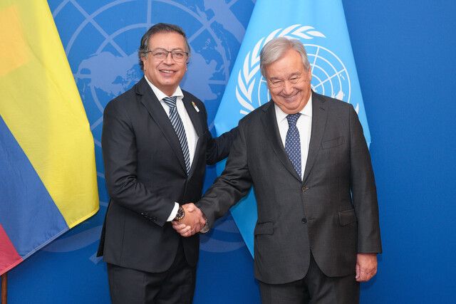 Gustavo Petro en la ONU.