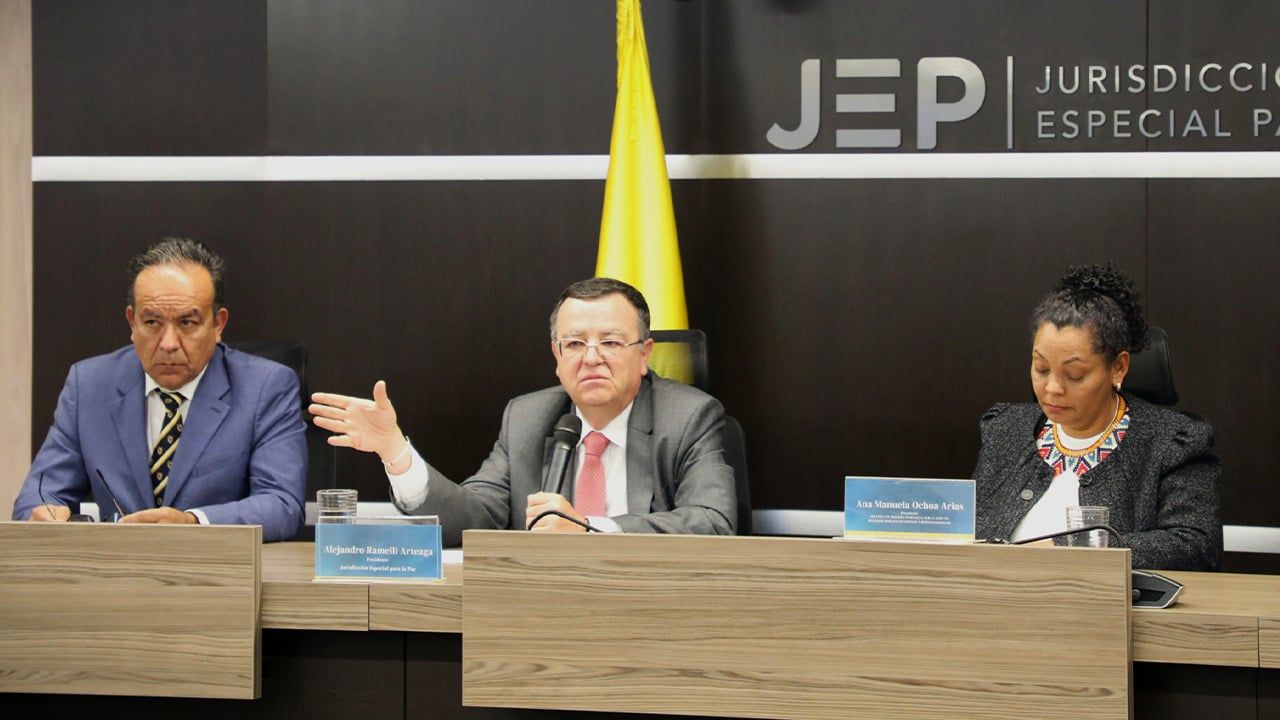 Alejandro Ramelli, presidente de la JEP 2